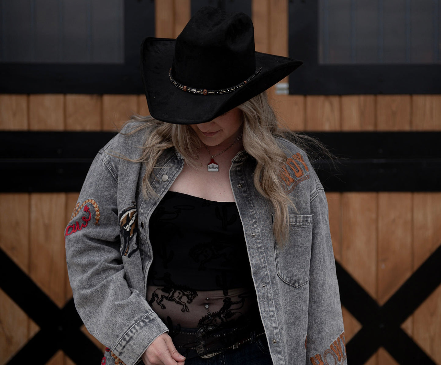 Wild West denim jacket
