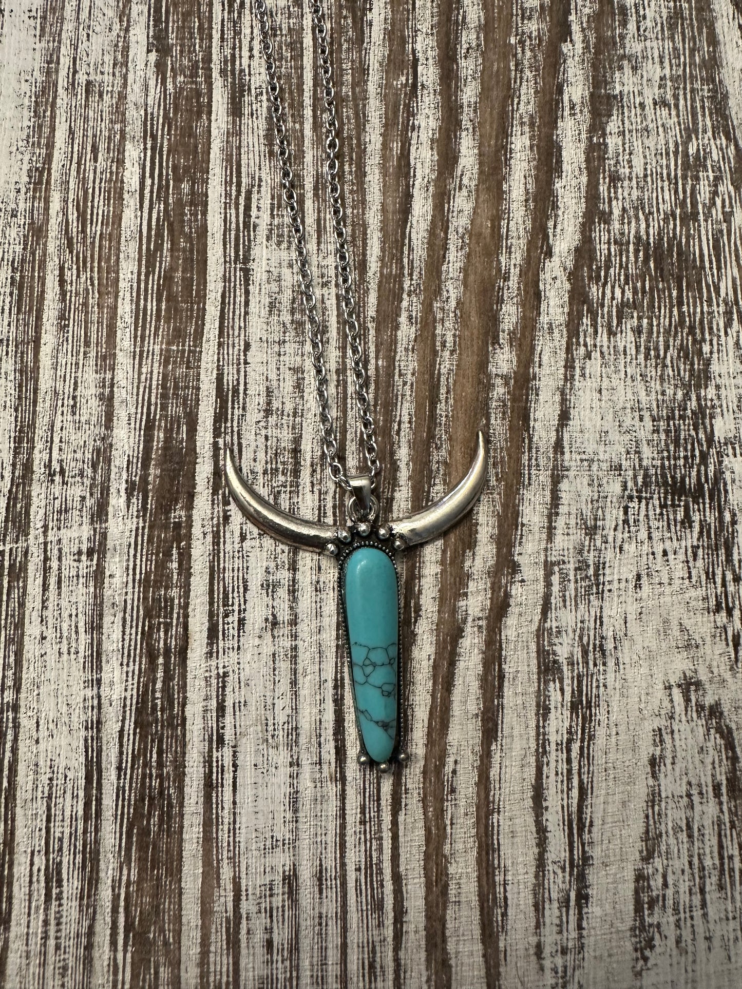 Bull head necklace