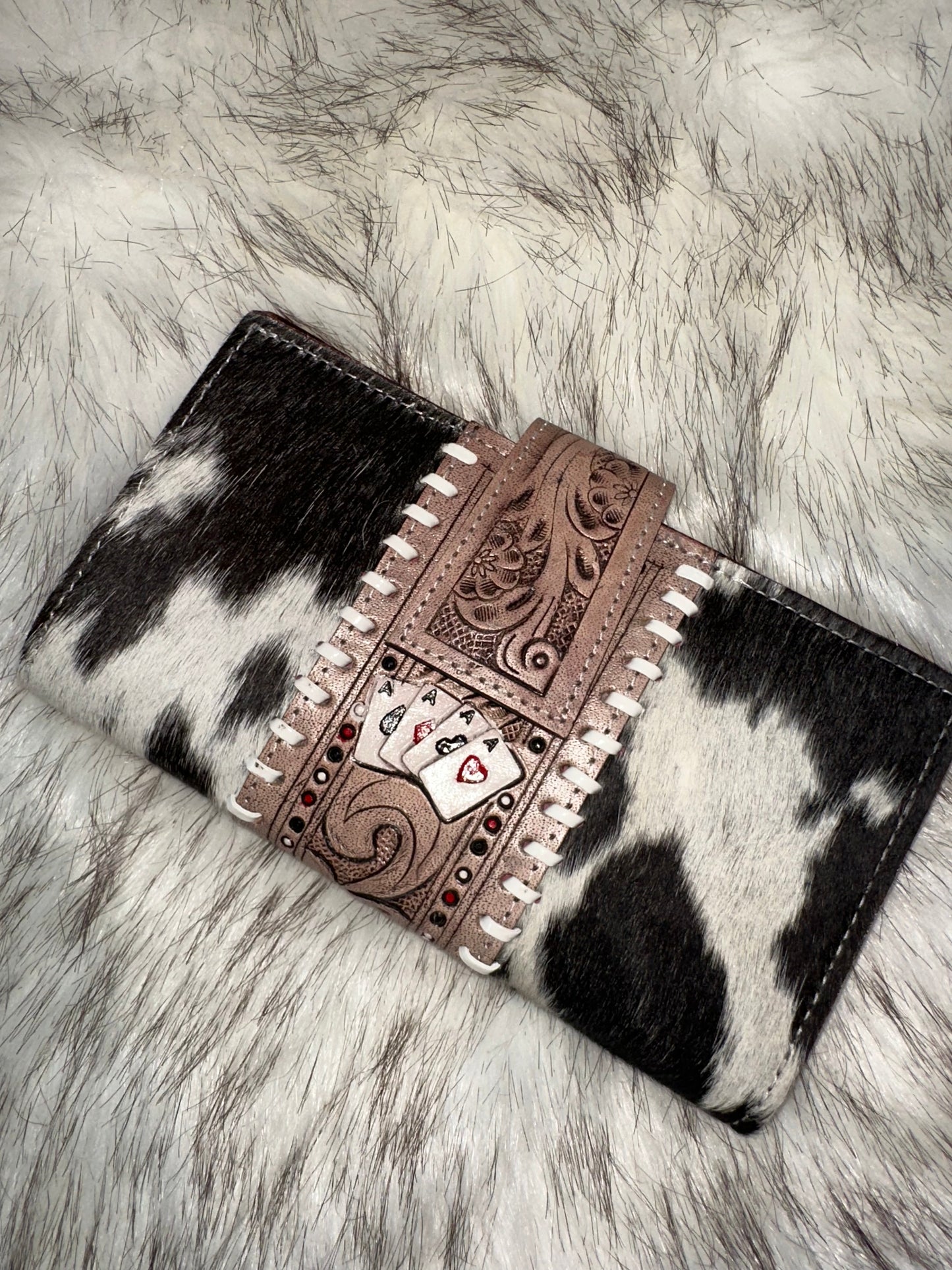 Gamble cowhide wallet
