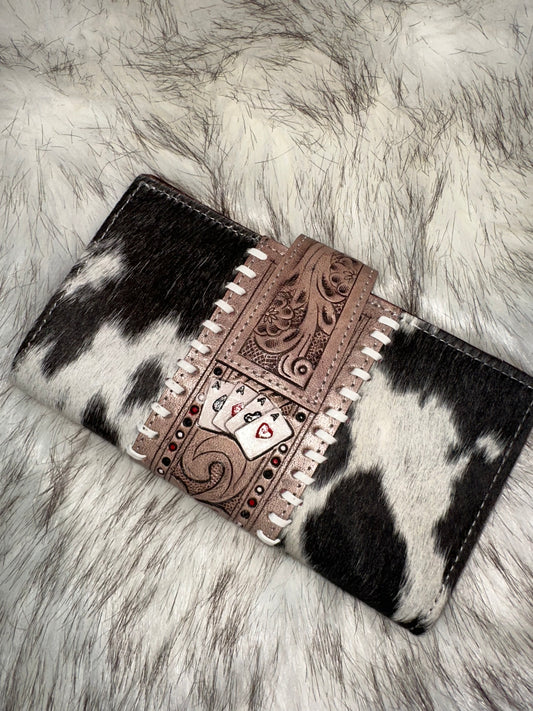 Gamble cowhide wallet